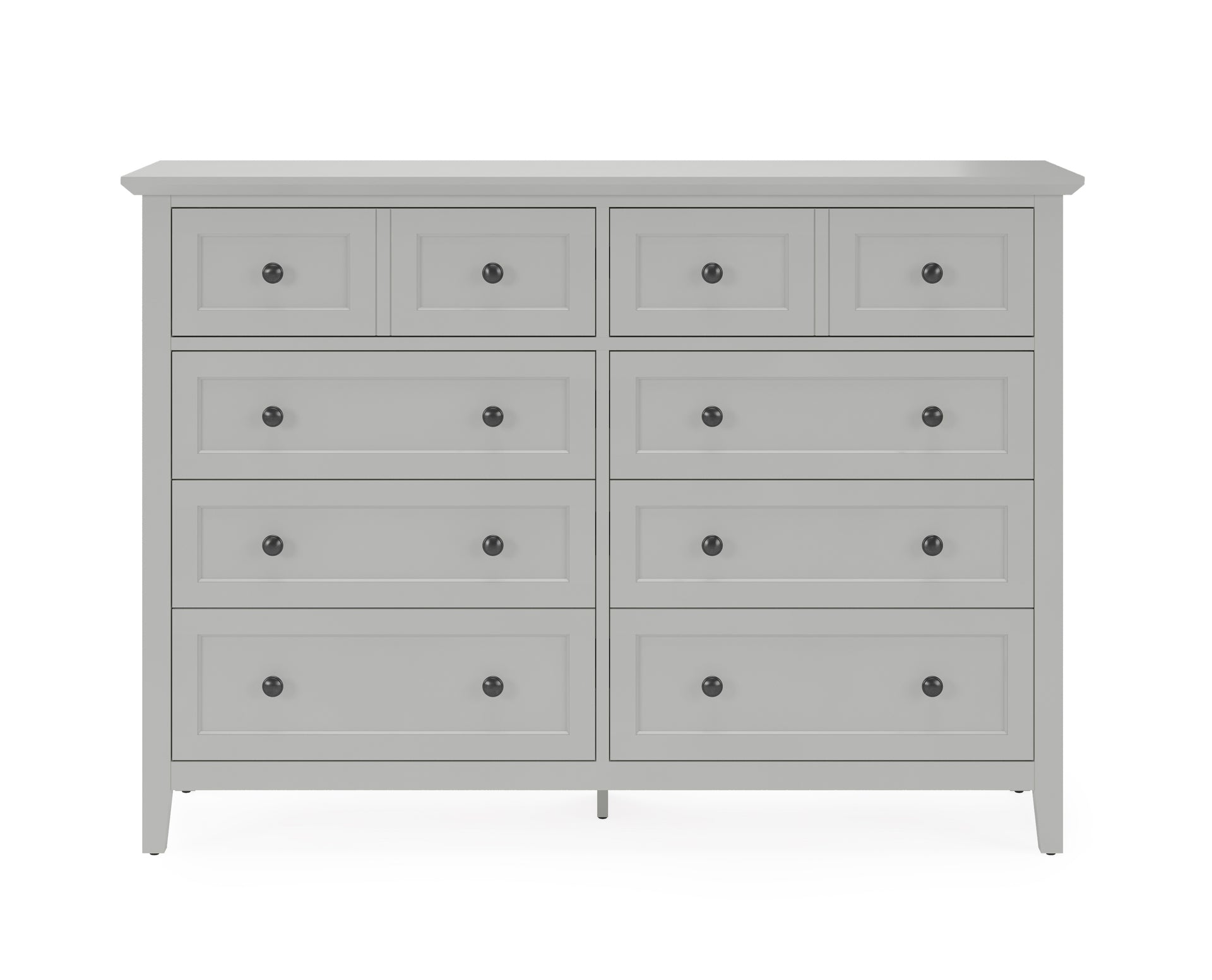 Grace Eight Drawer Dresser in Elephant Gray - What A Room