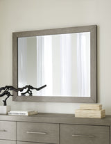 Melbourne Beveled Glass Mirror in Mineral - What A Room