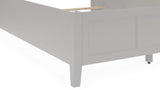 Grace Three Panel Bed in Elephant Grey - What A Room