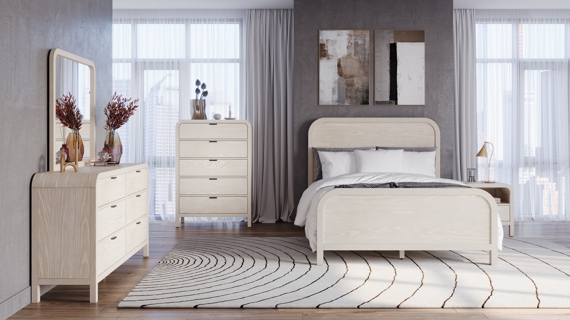 Drake Six Drawer Dresser in Sugar - What A Room
