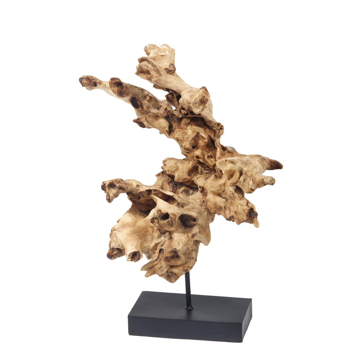 Iron Wood Display  Sculpture