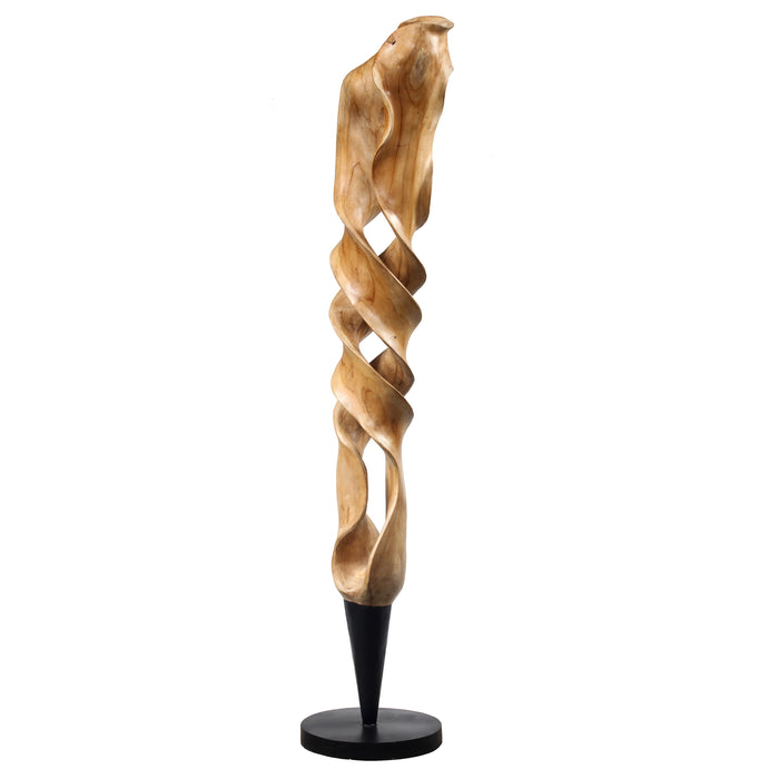 Hand Carved Teak Sculpture