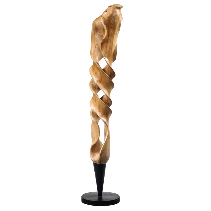 Hand Carved Teak Sculpture