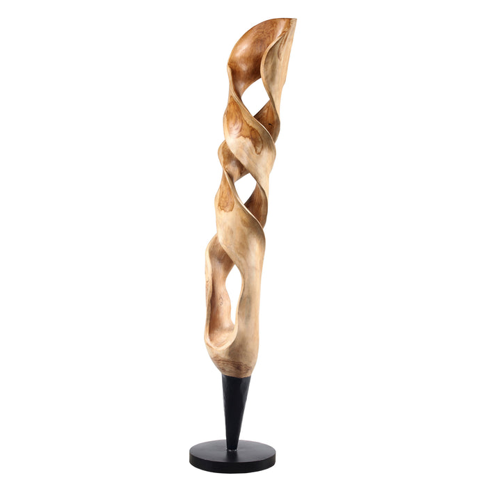 Hand Carved Teak Sculpture