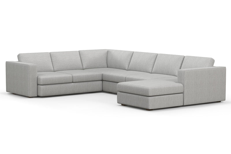 Comfy Lounge U Sectional with Chaise