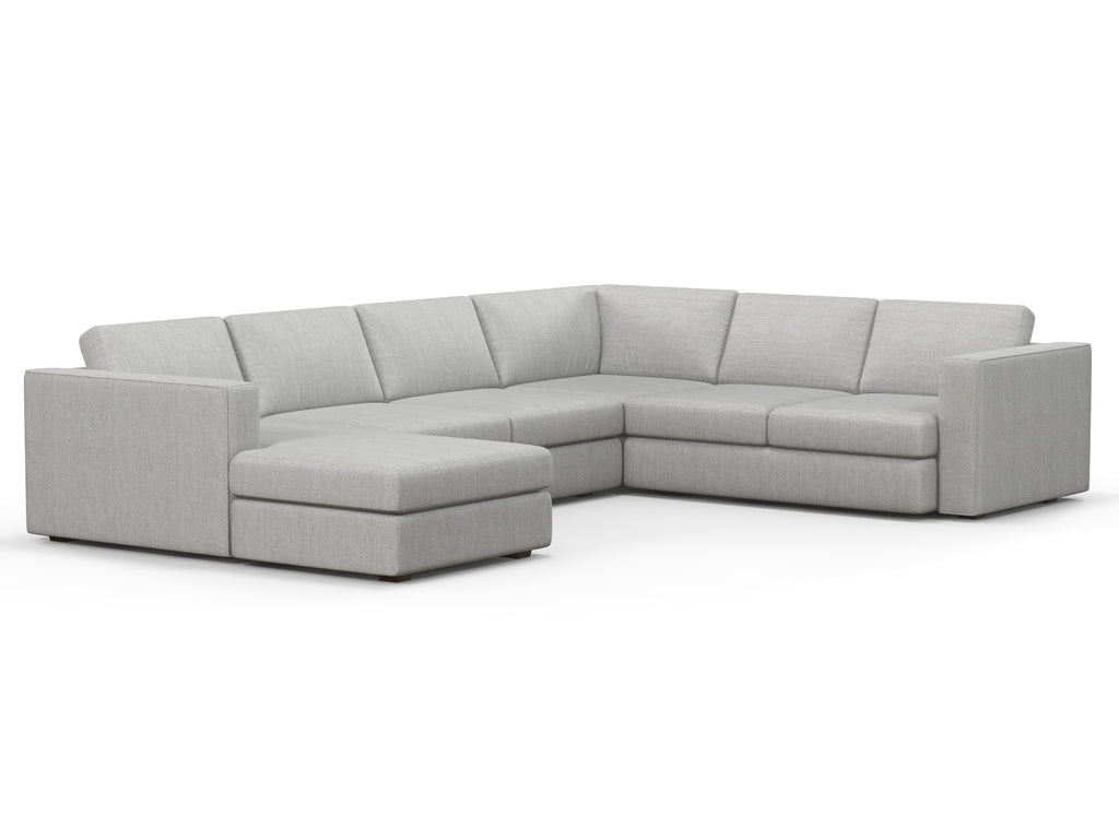Lounge Large U Sectional with Sofa Chaise - What A Room
