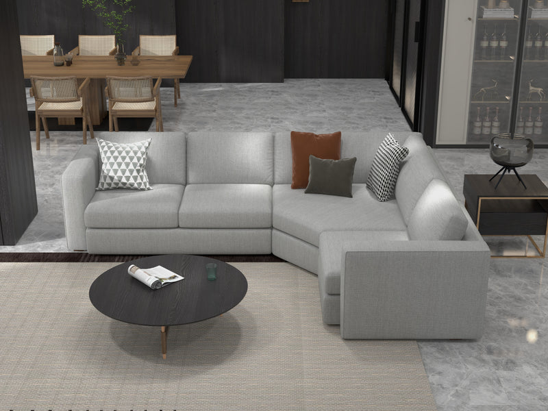Lounge Corner Wedge Sectional - What A Room