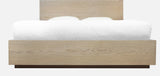 One Coastal Modern Platform Bed in Bisque - What A Room