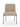 Dion Upholstered Dining Chair in Camel Synthetic Leather and Brushed Nickel Metal (Set of 2)