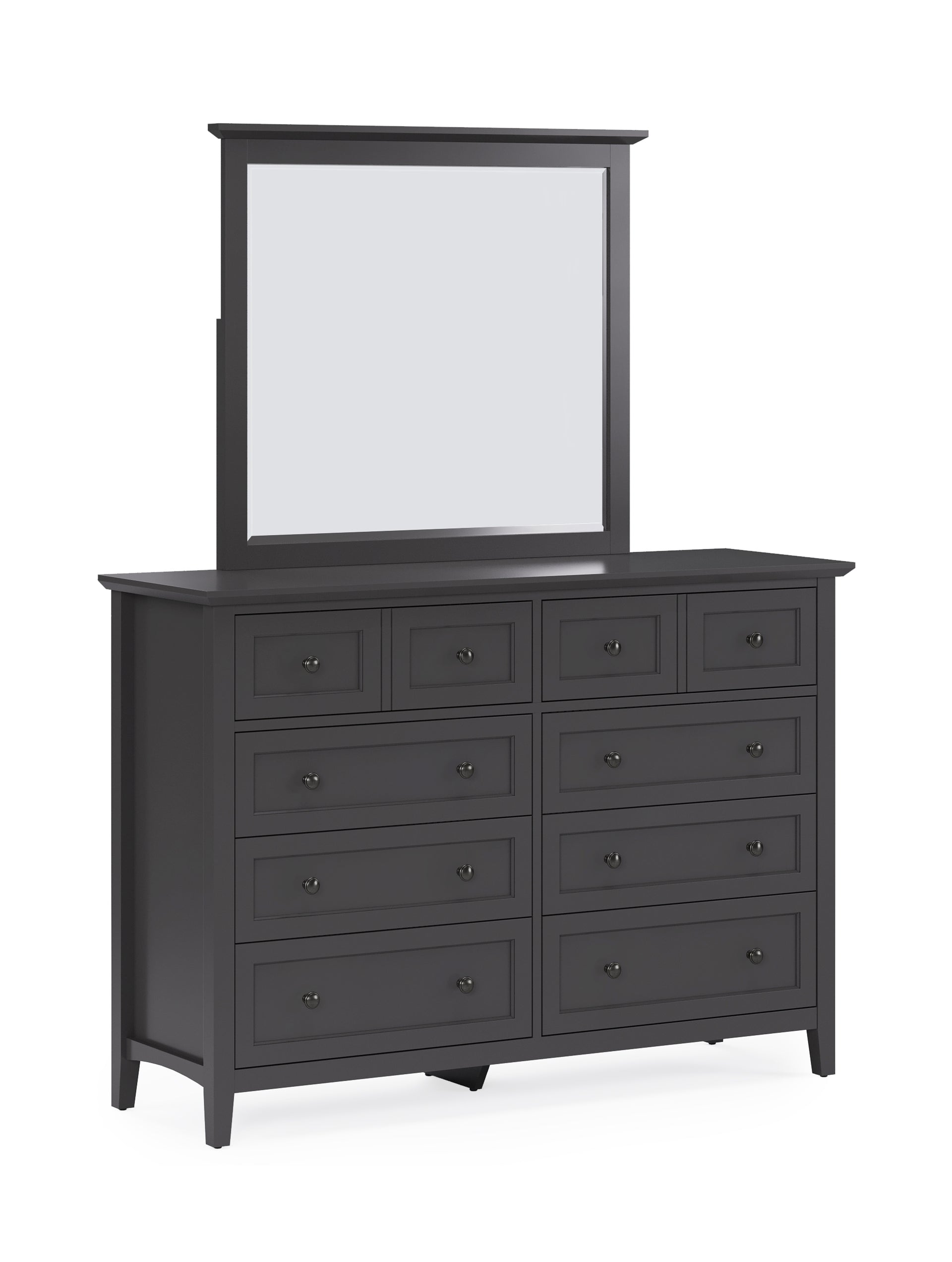 Grace Wall or Dresser Mirror in Raven Black - What A Room