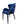 Modrest Tigard Mid-Century Blue Fabric Dining Chair - What A Room