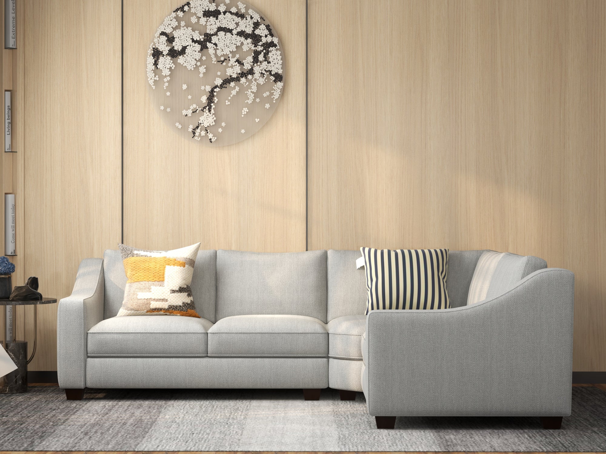 Merced Wedge L-Sectional - What A Room