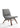 Modrest Whitney Modern Grey & Walnut Accent Chair & Ottoman - What A Room