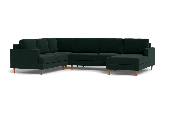 Milton U Sectional Couch with Chaise - What A Room