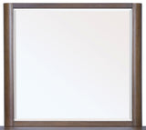 Totes Beveled Glass Wall or Dresser Mirror in English Walnut - What A Room