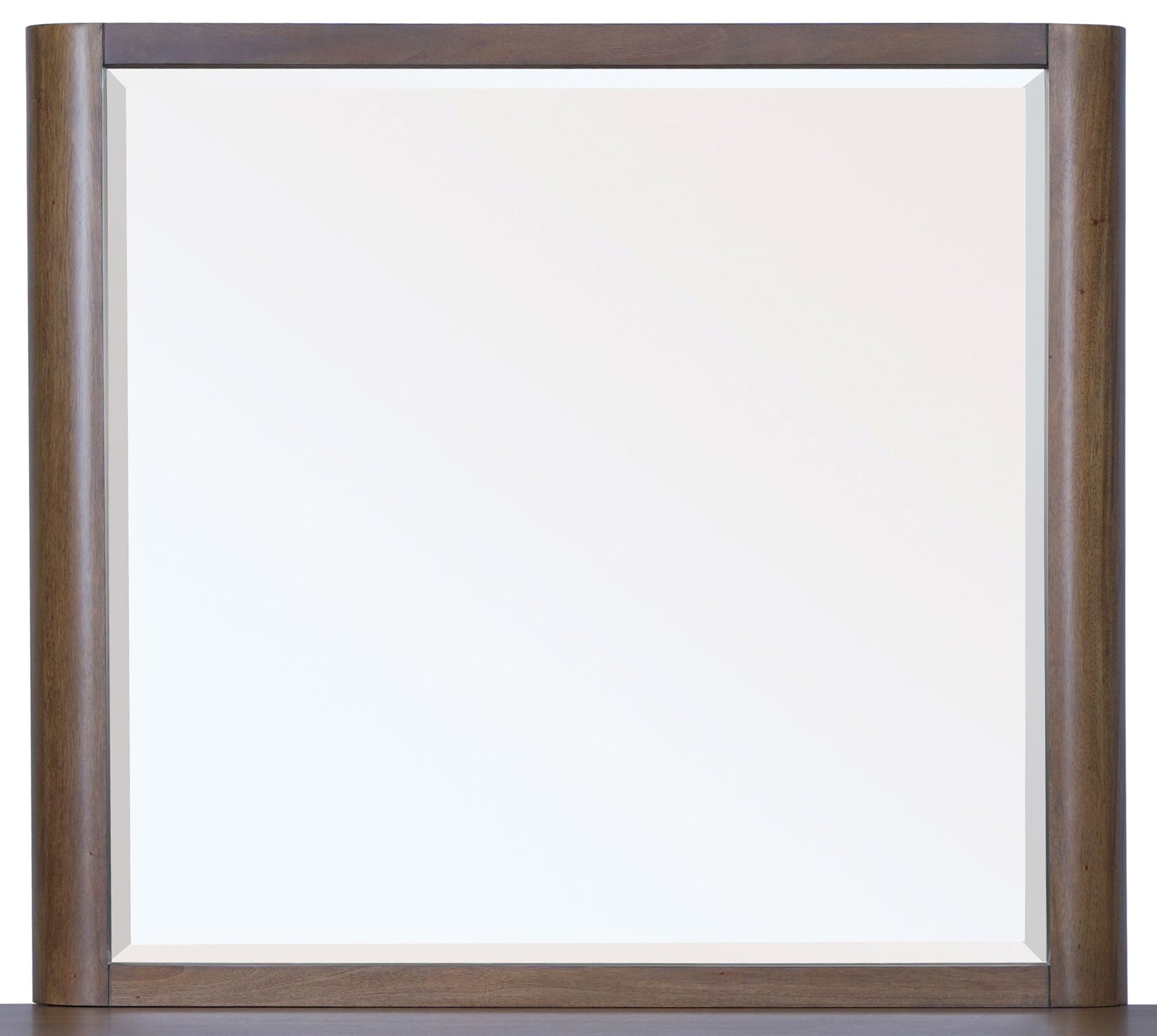 Totes Beveled Glass Wall or Dresser Mirror in English Walnut - What A Room
