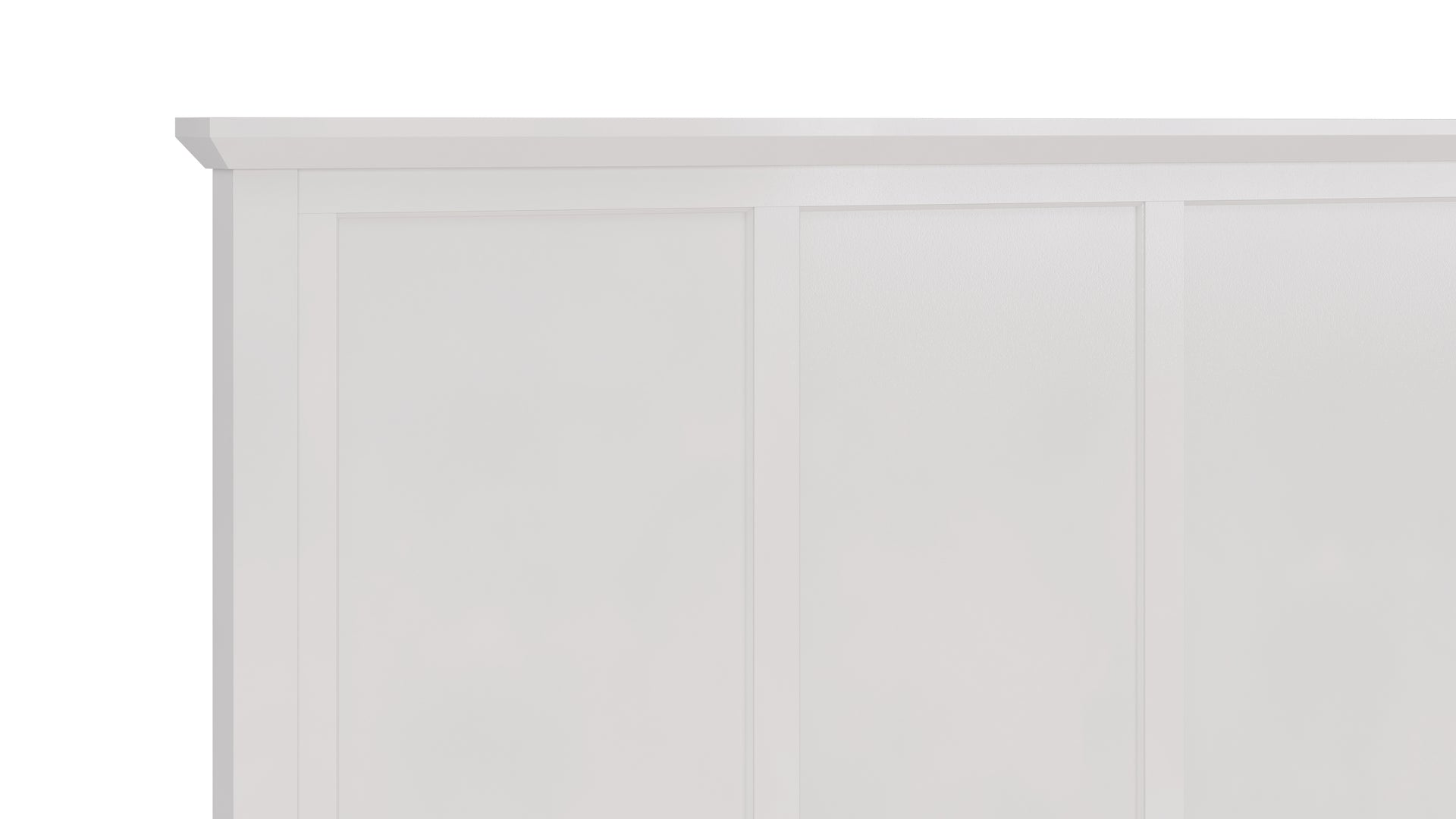 Grace Four Drawer Platform Storage Bed in Snowfall White - What A Room