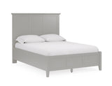 Grace Three Panel Bed in Elephant Grey - What A Room