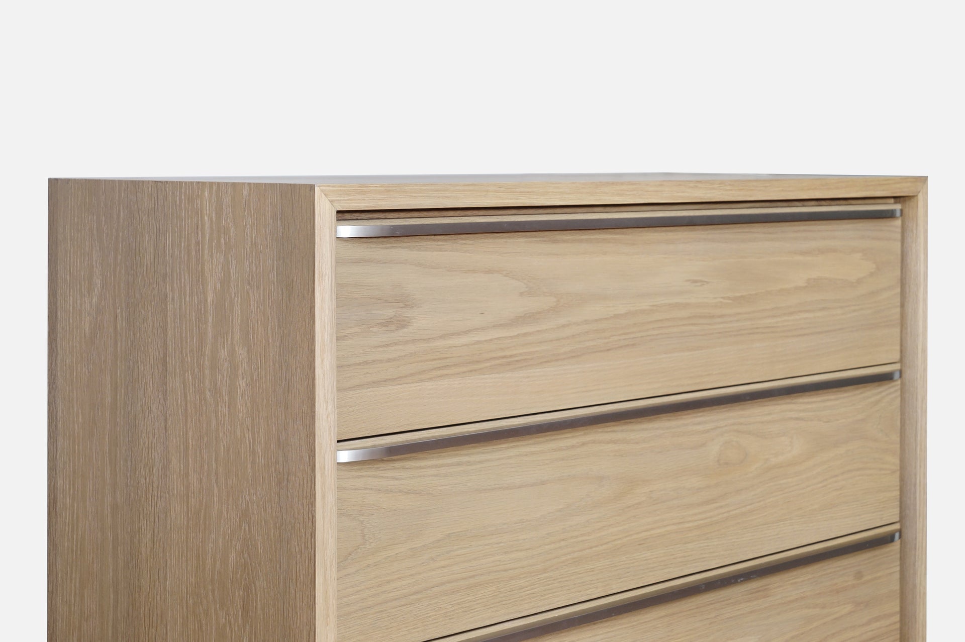 One Coastal Modern Five Drawer Chest in Bisque - What A Room