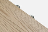One Coastal Modern Three Drawer USB-charging Nightstand in Bisque - What A Room