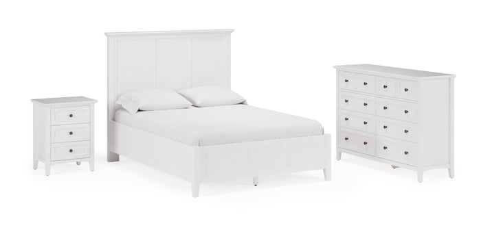 Grace Eight Drawer Dresser in Snowfall White - What A Room