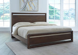 Sol Acacia Wood Platform Bed in Brown Spice - What A Room