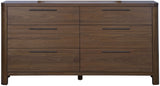 Totes Six Drawer Dresser in English Walnut - What A Room