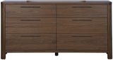 Totes Six Drawer Dresser in English Walnut - What A Room