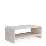 Drake Ash Wood Coffee Table in Sugar - What A Room