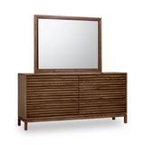 Tanner Six Drawer Ash Wood Dresser in Roux - What A Room