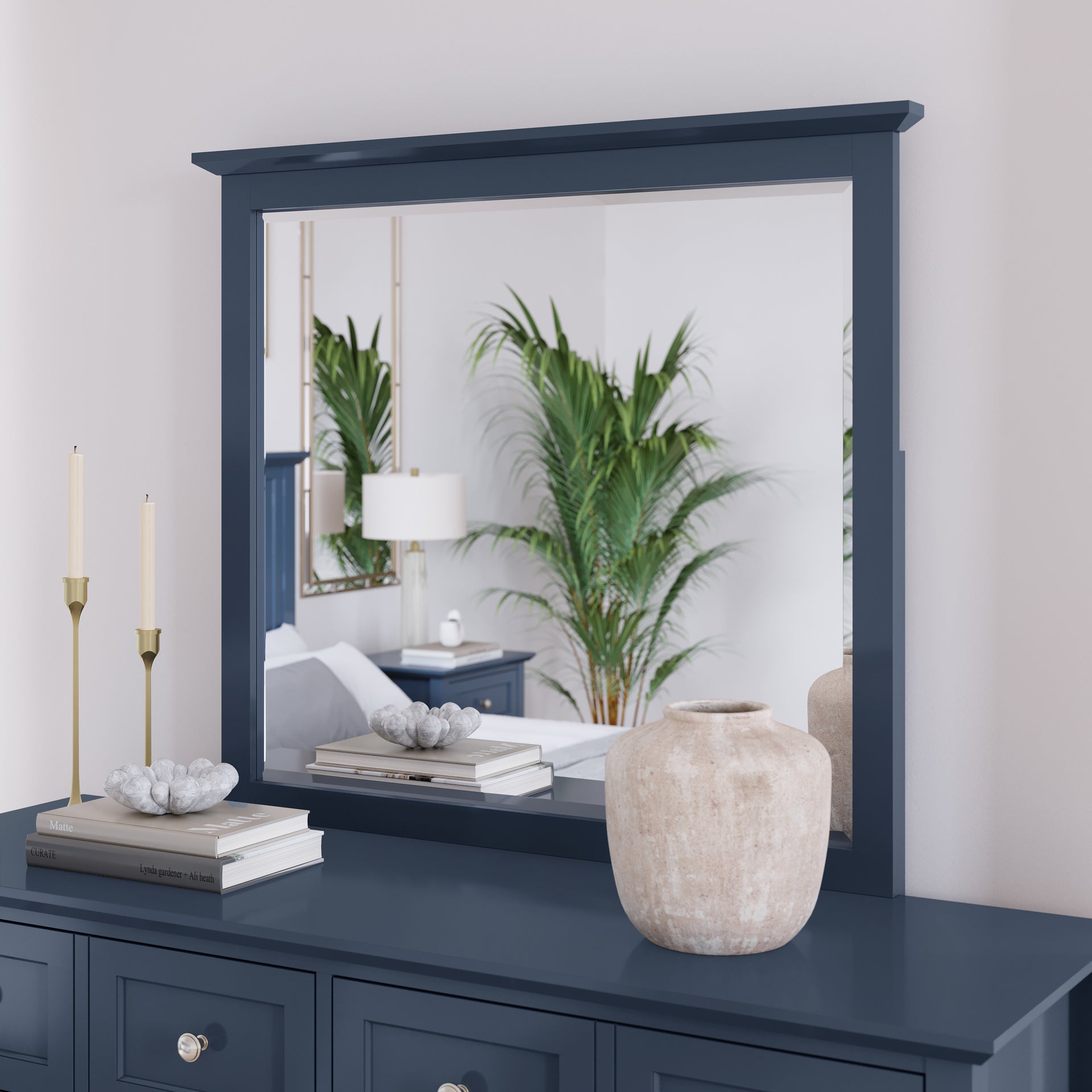 Grace Wall or Dresser Mirror in Blueberry - What A Room