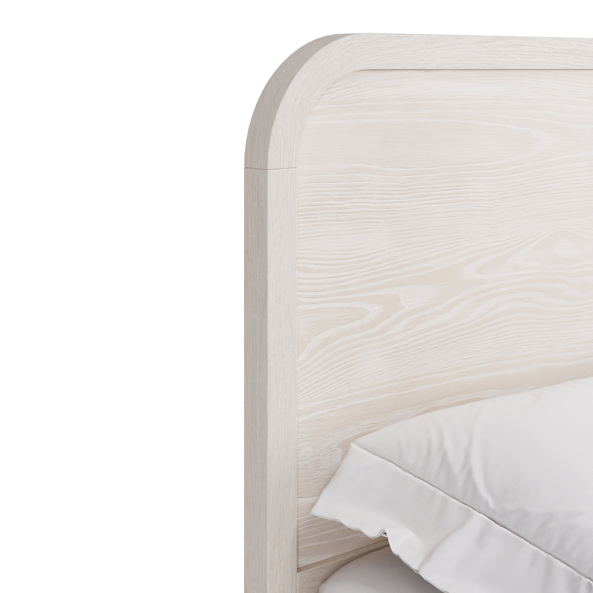 Drake Wood Platform Bed in Sugar - What A Room