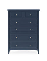 Grace Five Drawer Chest in Blueberry - What A Room
