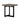 Modrest Sharon Modern Concrete & Black Metal End Table - What A Room