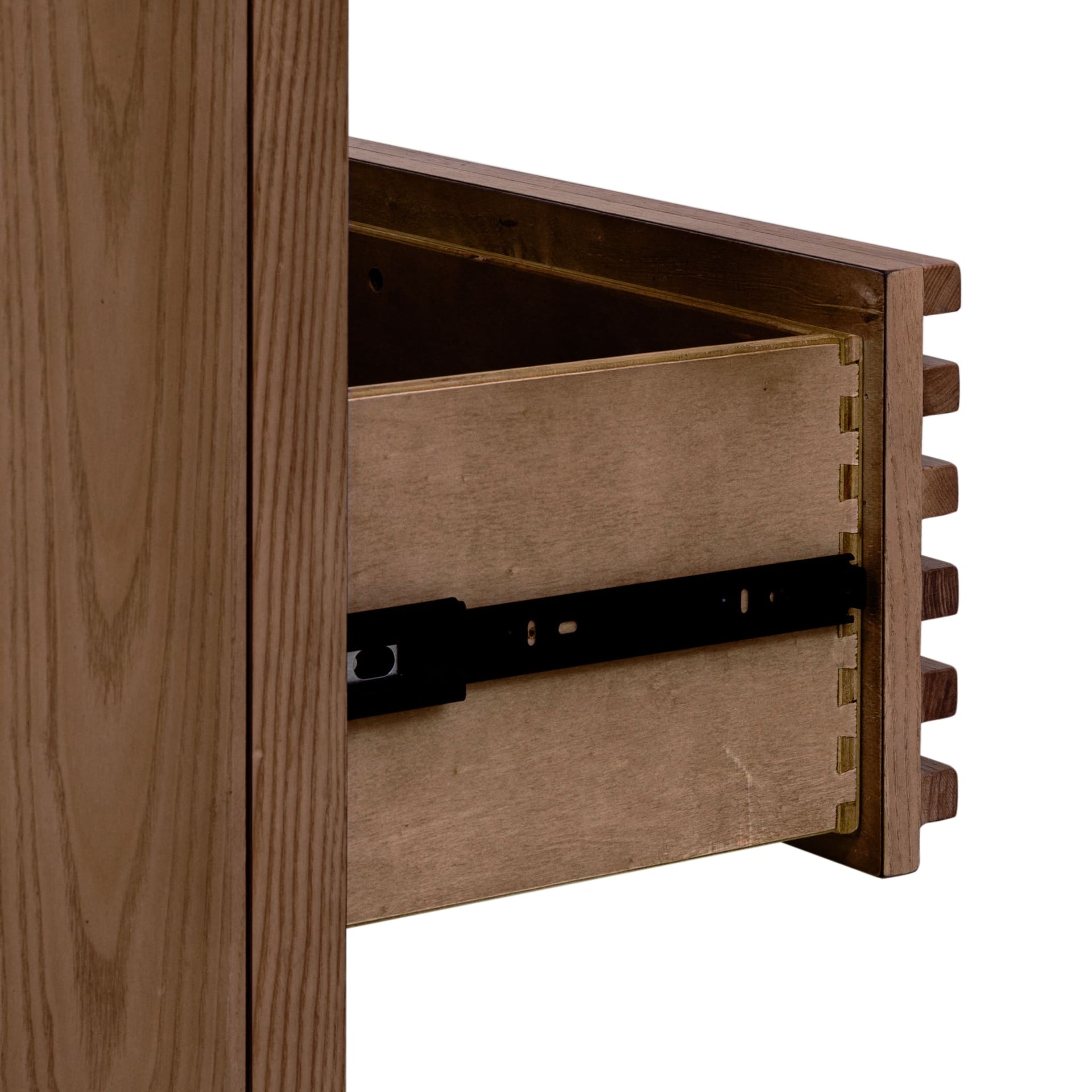 Tanner Six Drawer Ash Wood Dresser in Roux - What A Room