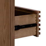 Tanner Six Drawer Ash Wood Dresser in Roux - What A Room