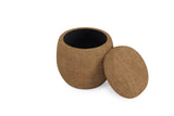 Flex Upholstered Ottoman in Porcini Chenille - What A Room