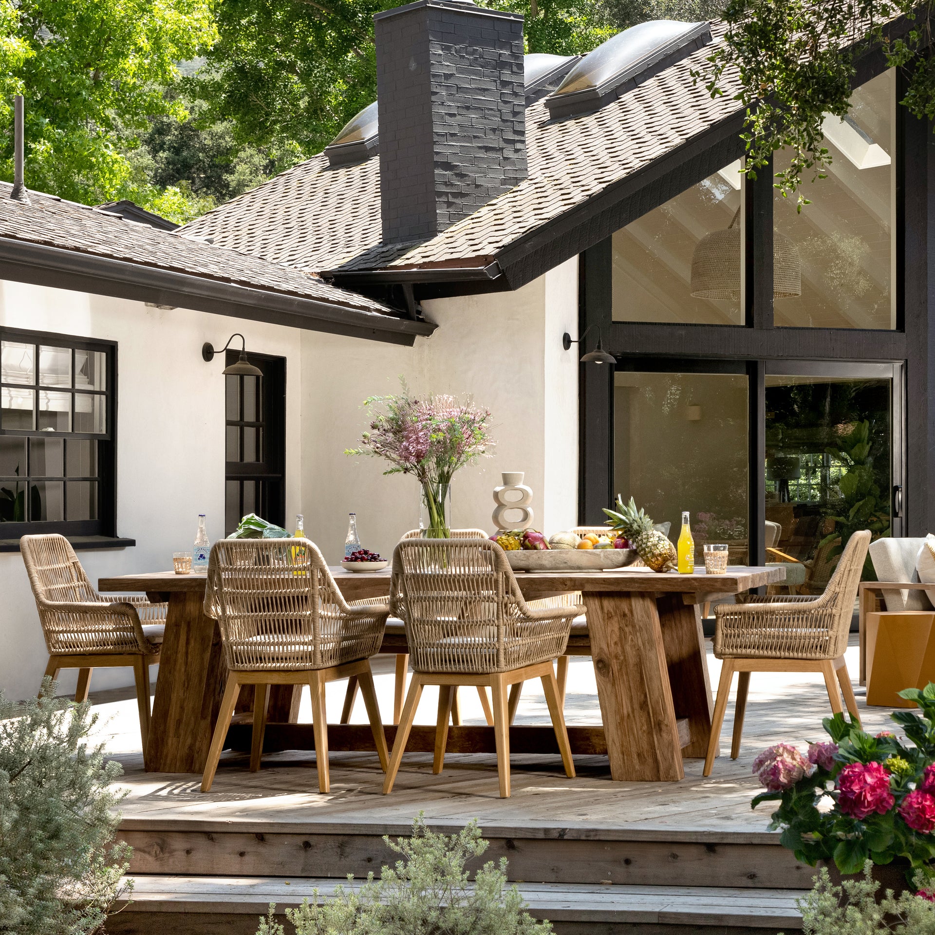 Kenna Outdoor Dining Chair Set of 2 - What A Room