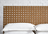 Dorsey Woven Panel Bed in Granola and Ginger - What A Room