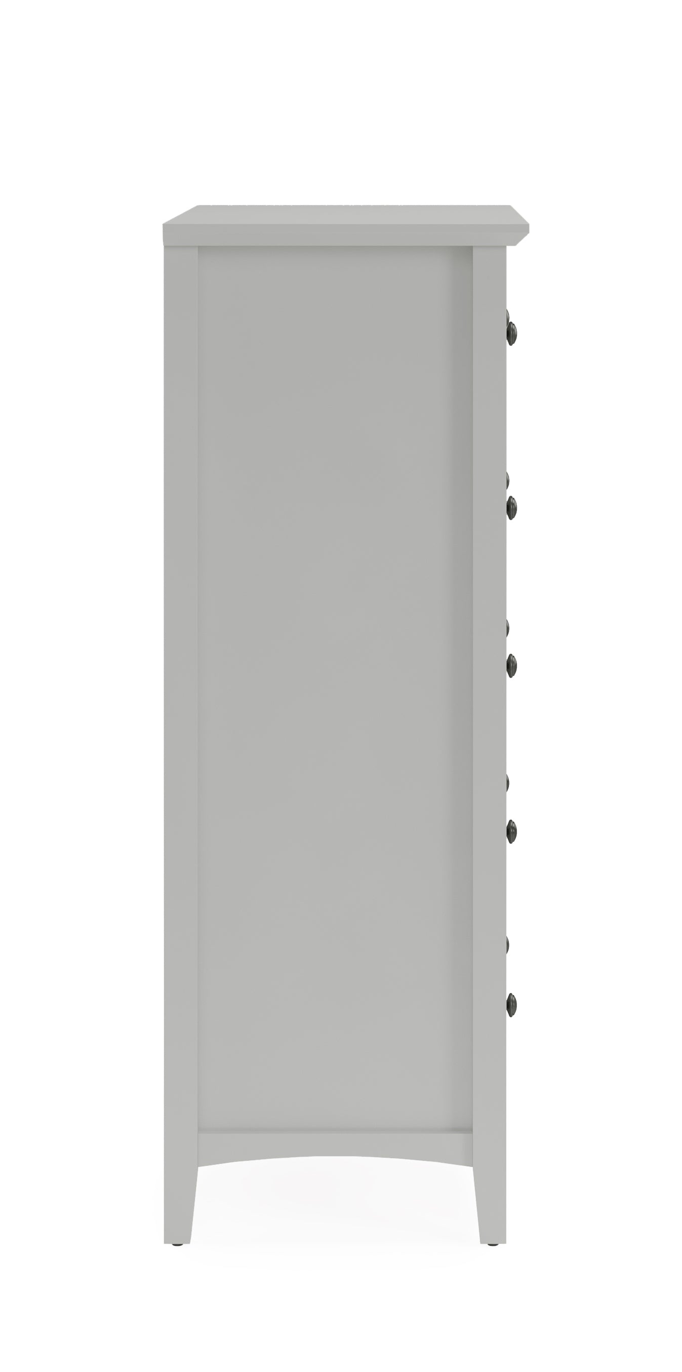Grace Five Drawer Chest in Elephant Gray - What A Room