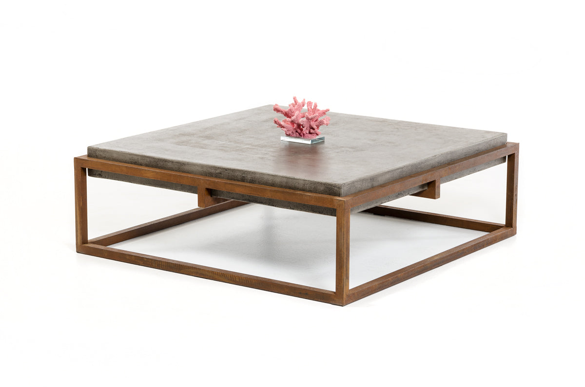 Modrest Shepard Modern Concrete Coffee Table - What A Room