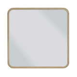 Penny Beveled Glass Wall or Dresser Mirror in Buff Cream - What A Room
