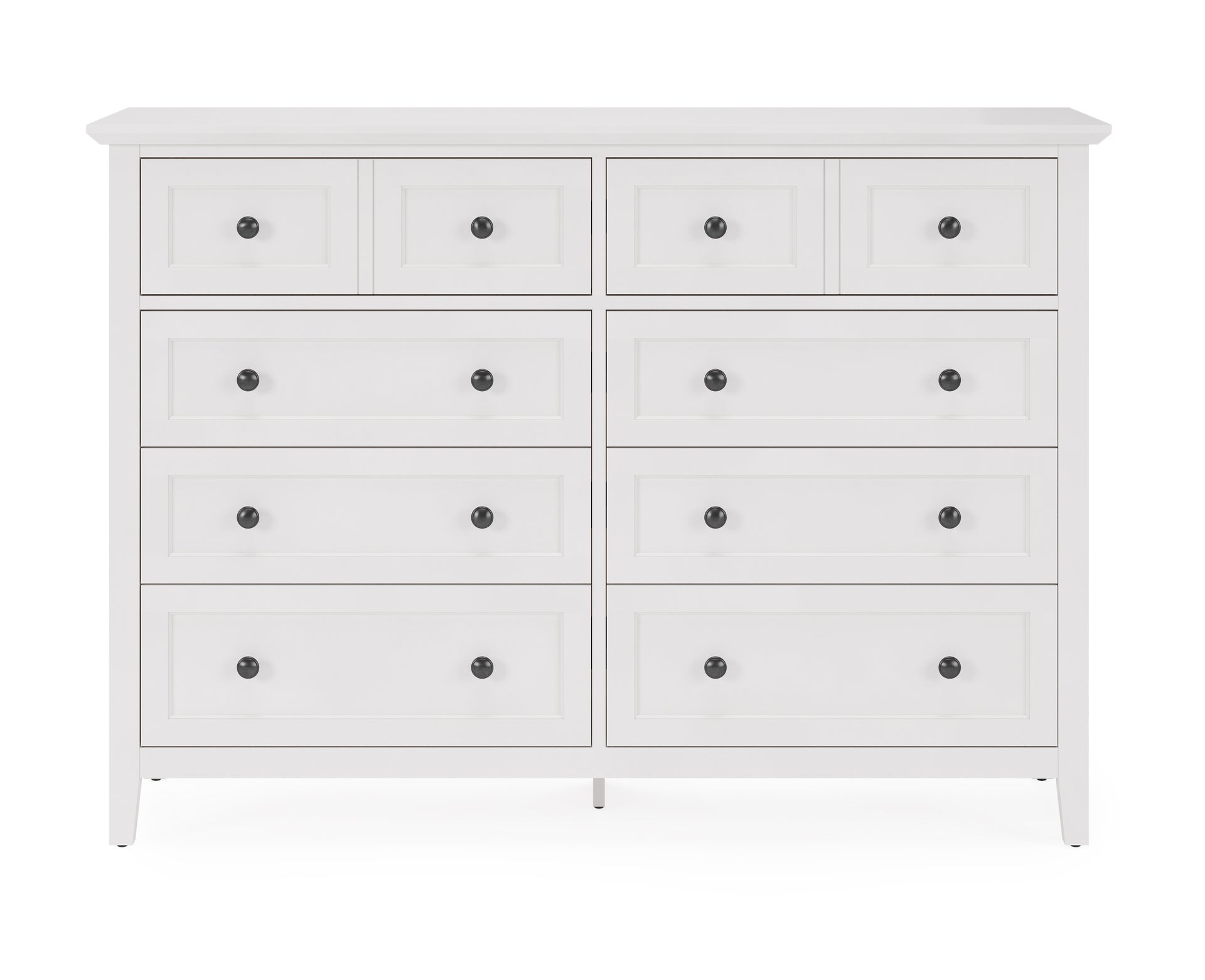 Grace Eight Drawer Dresser in Snowfall White - What A Room