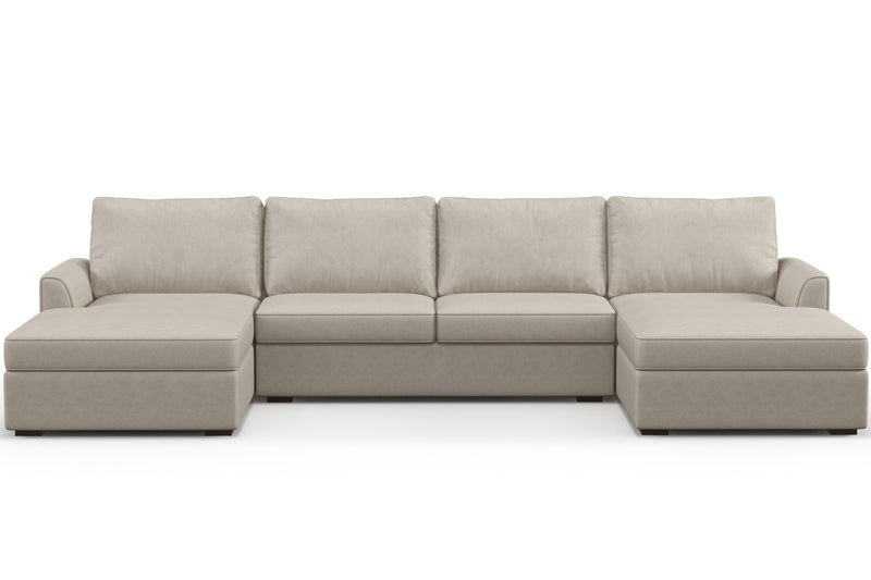 Tiffany Double Chaise U Sectional Sofa