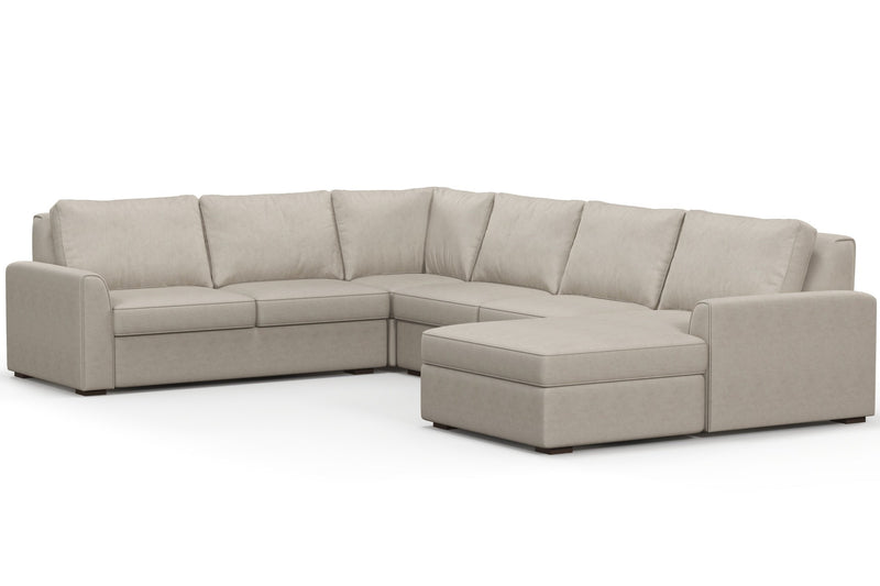 Tiffany U Sectional with Chaise Sofa