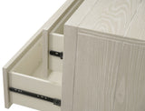 Maxime Three Drawer USB-Charging Nightstand in Ash - What A Room