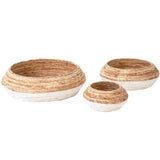 Abaca Basket Set of 3 - What A Room
