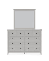 Grace Eight Drawer Dresser in Elephant Gray - What A Room