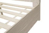 Maxime Two Drawer Footboard Storage Platform Bed In Ash - What A Room