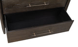 Rockport Five Drawer Oak Wood Chest in Yin - What A Room
